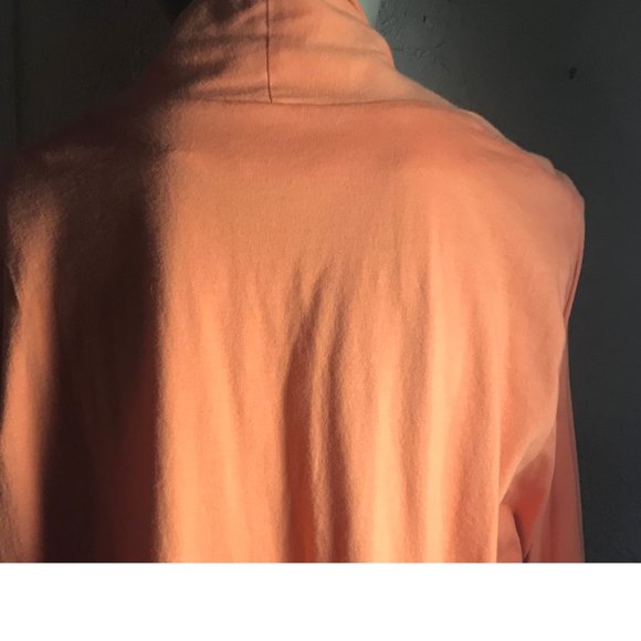 G By Giuliana Orange Cotton Summer Blazer Size 1X - Picture 8 of 9